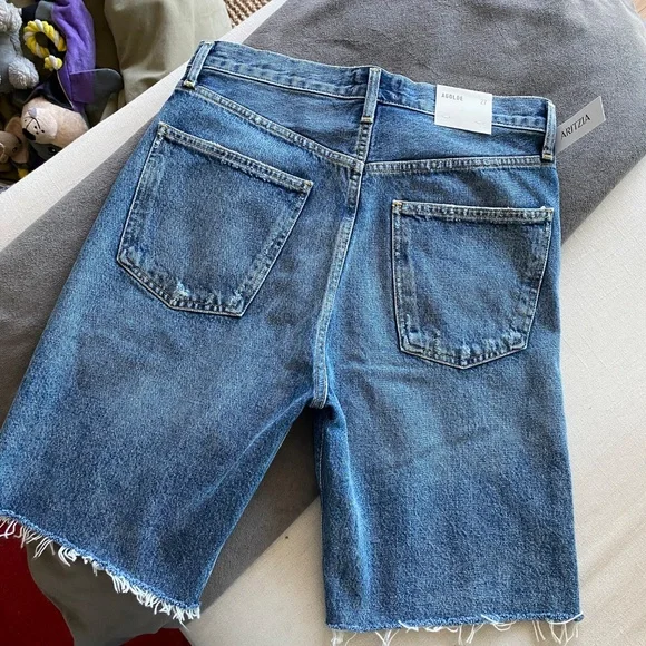 Agolde 90s Denim Shorts - Picture 3 of 4